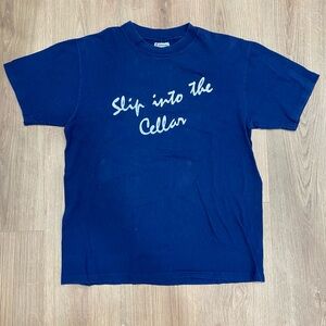 Hanes Navy Blue Graphic Tee